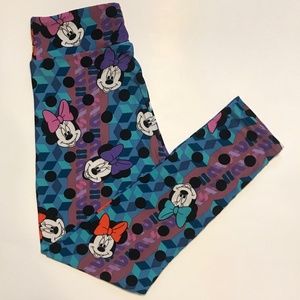 Disney Minnie Mouse LuLaRoe Leggings OS(2-10)